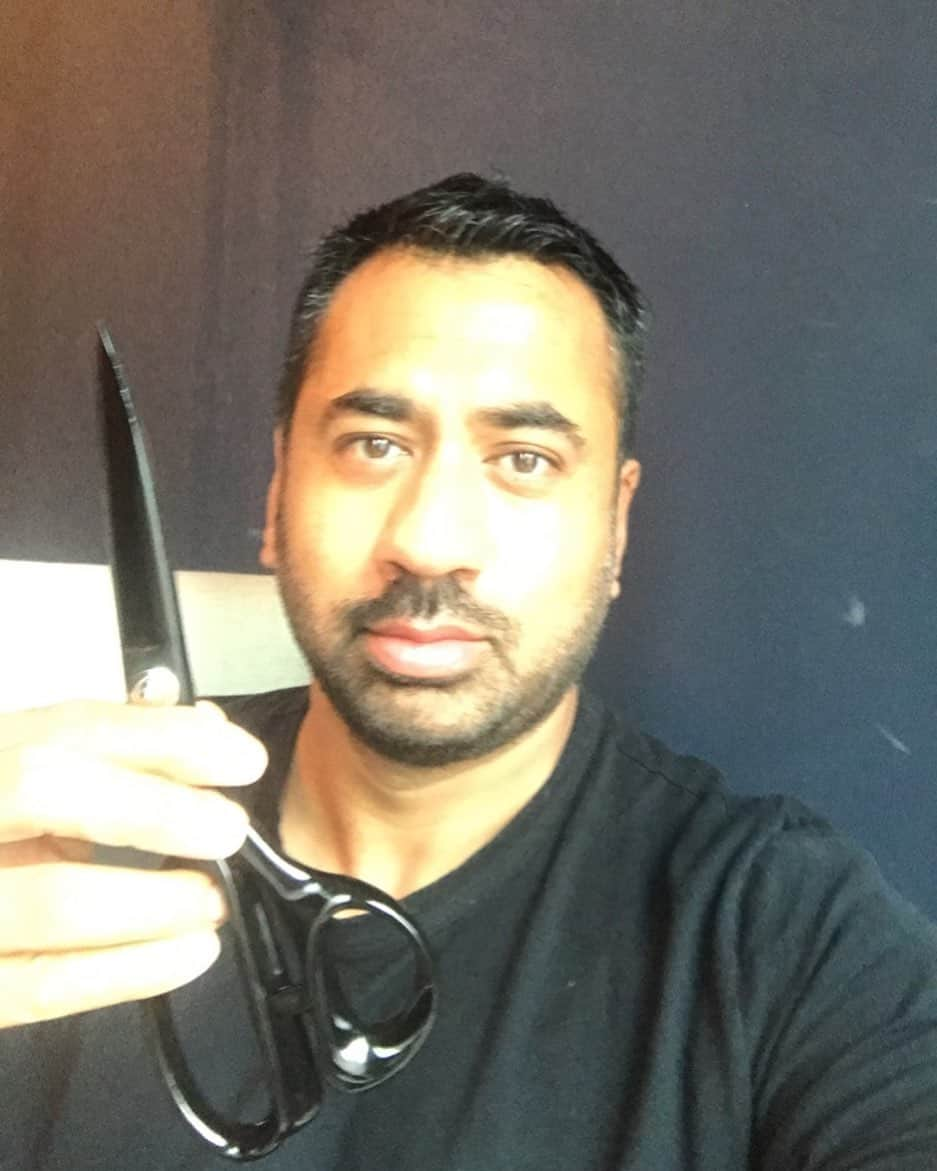 カル・ペンさんのインスタグラム写真 - (カル・ペンInstagram)「2nd self-Kitchen-shears-haircut of the Covid season. #WearAMask」7月11日 0時41分 - kalpenn