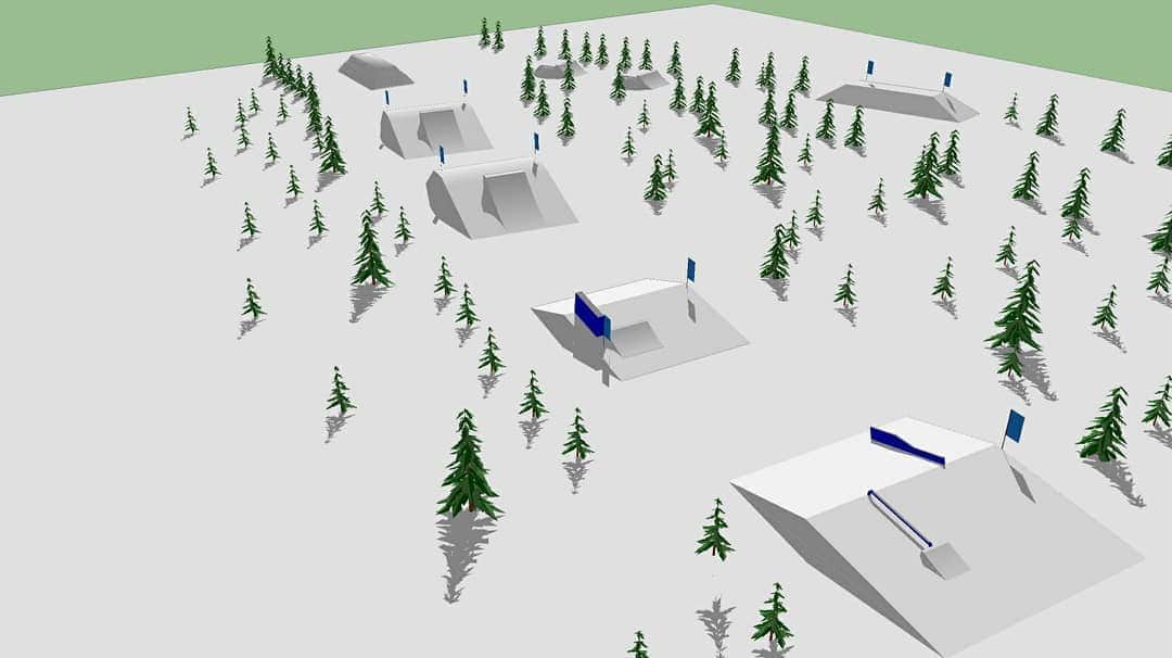 のインスタグラム：「現在THE PARKSチームでレイアウトデザイン技術を習得中。 日本にないクオリティでのレイアウトデザインが目標。 今年は白馬栂池高原、白馬47、ハチ高原、めいほうの4ヶ所でしたが、来期もそのスキー場でしか作れない国内最高のアトラクションを作っていきます。 #theparks  #tgparks  #47parks  #theparkshachi  #meihouparks」
