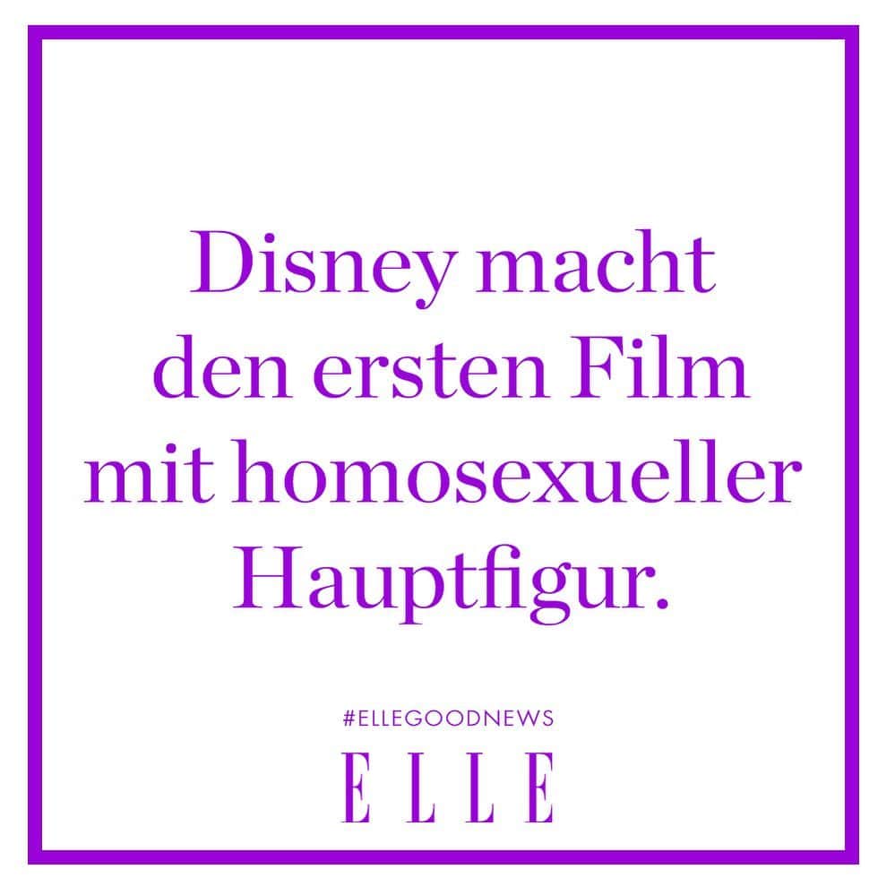 ELLE Germanyさんのインスタグラム写真 - (ELLE GermanyInstagram)「Viel zu lange musste man auf diesen Moment warten, doch endlich hat Disney einen Kurzfilm mit homosexueller Hauptfigur herausgebracht. In knapp neun Minuten erzählt „Out“ die Geschichte eines schwulen Mannes, der gegenüber seiner Familie mit dem Coming-Out hadert. Damit will Disney LGBTQ+-Kindern ein Vorbild zur Identifikation bieten und sein Angebot stärker auf die Lebensrealität abstimmen. 🌈 #ellegoodnews #lgbtq #pride」7月11日 1時23分 - ellegermany