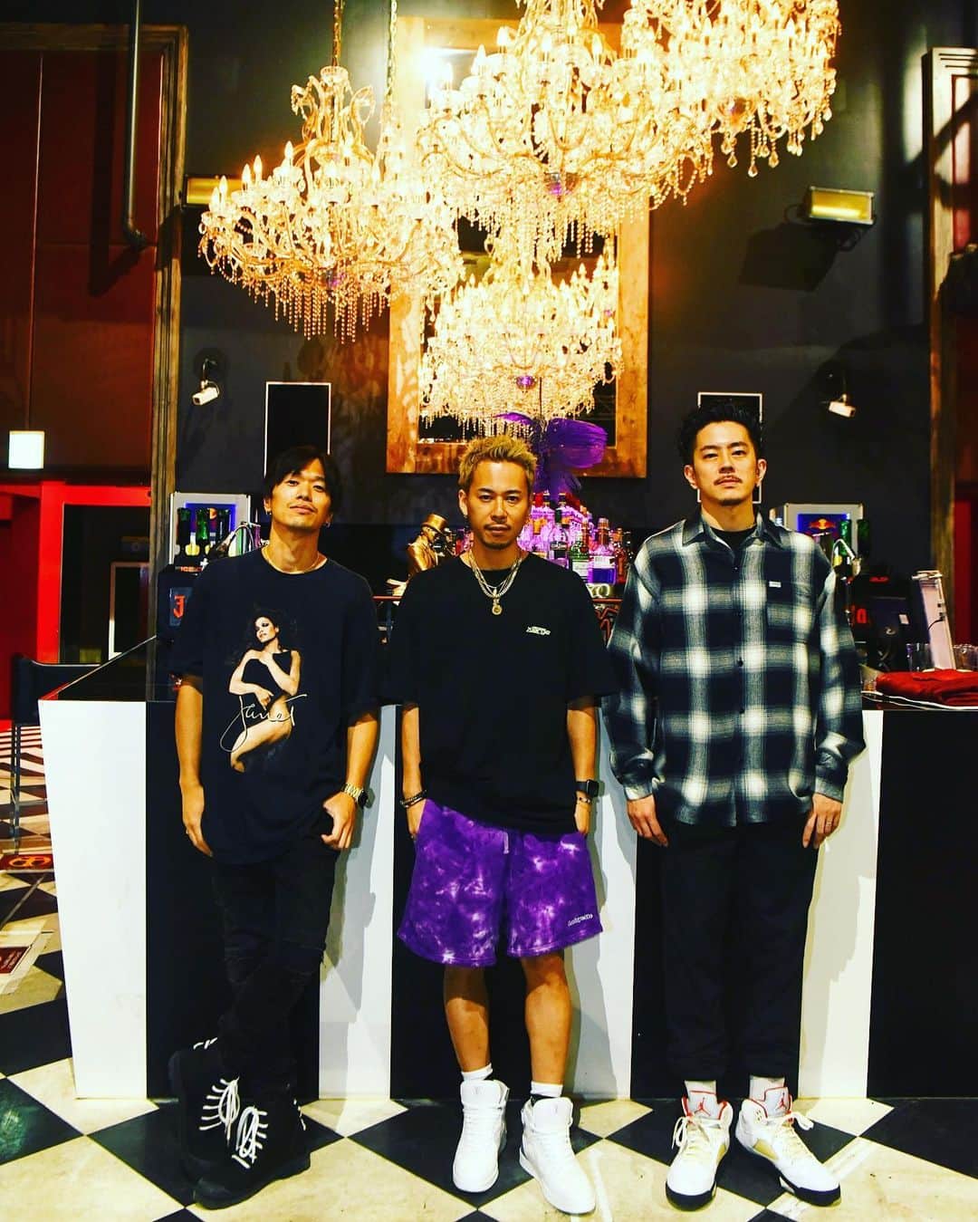 DJ HALのインスタグラム：「配信三兄弟　36-37-38 ゾロ番 @pcdlosaka  @dj_usk @djbball  @photo_tasuku 📸 @lafayettecrew  @xlargejp」