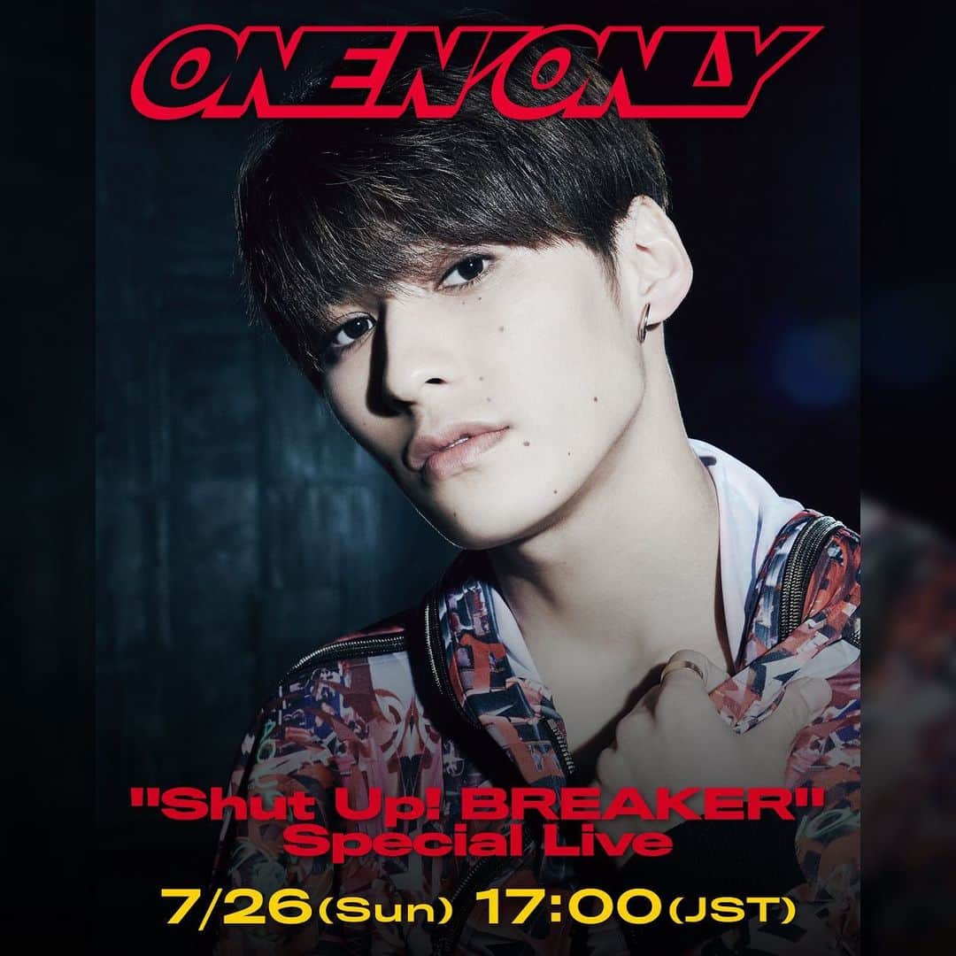 EBiSSHさんのインスタグラム写真 - (EBiSSHInstagram)「＼チケット発売中!!!／﻿ ﻿  #ワンエン #ONOSPLIVE  ONE N' ONLY初のオンラインライブ﻿♪ 「ONE N' ONLY "Shut Up! BREAKER" Special Live」﻿ ﻿ ﻿ 【日程】 ﻿ 2020年7月26日(日) ﻿ 入場16:00 / スタート17:00﻿ ﻿ ﻿ ただいまチケット発売中!!!﻿ 購入はこちらから！﻿ ⇒https://tixplus.jp/feature/one-n-only_200726/﻿ ﻿ ﻿ 是非チェックしてください♪﻿ ﻿ ﻿ ーーーーー﻿ ﻿ ONE N' ONLY online live ﻿ 「ONE N' ONLY“Shut Up! BREAKER”Special Live」﻿ ﻿ ﻿  【Date and Time】 ﻿ 2020-07-26（sun） ﻿ Open 16:00 / Start 17:00 ﻿ (Japan time) ﻿ ﻿ ﻿ 【Price】 ﻿ 2,800JPY（Tax excluded） ﻿ ﻿ ﻿ 【Sales Period】 ﻿ 2020-07-08(wed) 15:00〜2020-08-29(sat) 17:00 ﻿ ﻿ ﻿ 【Payment Method】 ﻿ Credit Card/UnionPay/PayPal ﻿ ﻿ ﻿ 【Archive Delivery Period】 ﻿ 2020-07-28(tue) 12:00〜2020-08-31(mon) 23:59 ﻿ ﻿ ﻿ Tickets for overseas (when viewing from overseas) ﻿ https://tixplus.jp/feature/one-n-only_200726_os/ ﻿ ﻿ ﻿ ・If you live overseas, please purchase from here.﻿  (海外にお住まいの方はこちらからお買い求めください。) ﻿ ﻿ ﻿ ・This will be a live stream from Japan and will not include English subtitles. ﻿ (日本からのリアルタイム配信のため、英語字幕はございません。)﻿ ﻿ ﻿ ﻿  #ONENONLY ﻿ #ShutUpBREAKER ﻿ #EBiDAN」7月10日 17時36分 - onenonly_tokyo