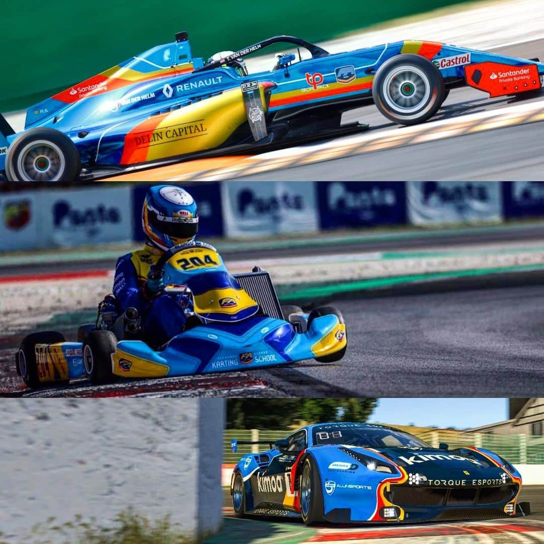 フェルナンド・アロンソさんのインスタグラム写真 - (フェルナンド・アロンソInstagram)「Mucha acción para la familia FA racing este fin de semana. Fórmula Renault en Monza, Wsk Euro Series de Karting, y en Esports las 24h de spa en Iracing. Buena suerte a todos💪. @fa_alonsokart @renault_sport_series @faracingesports @bellracinghq @alpinestars @ais_simulators」7月10日 18時09分 - fernandoalo_oficial