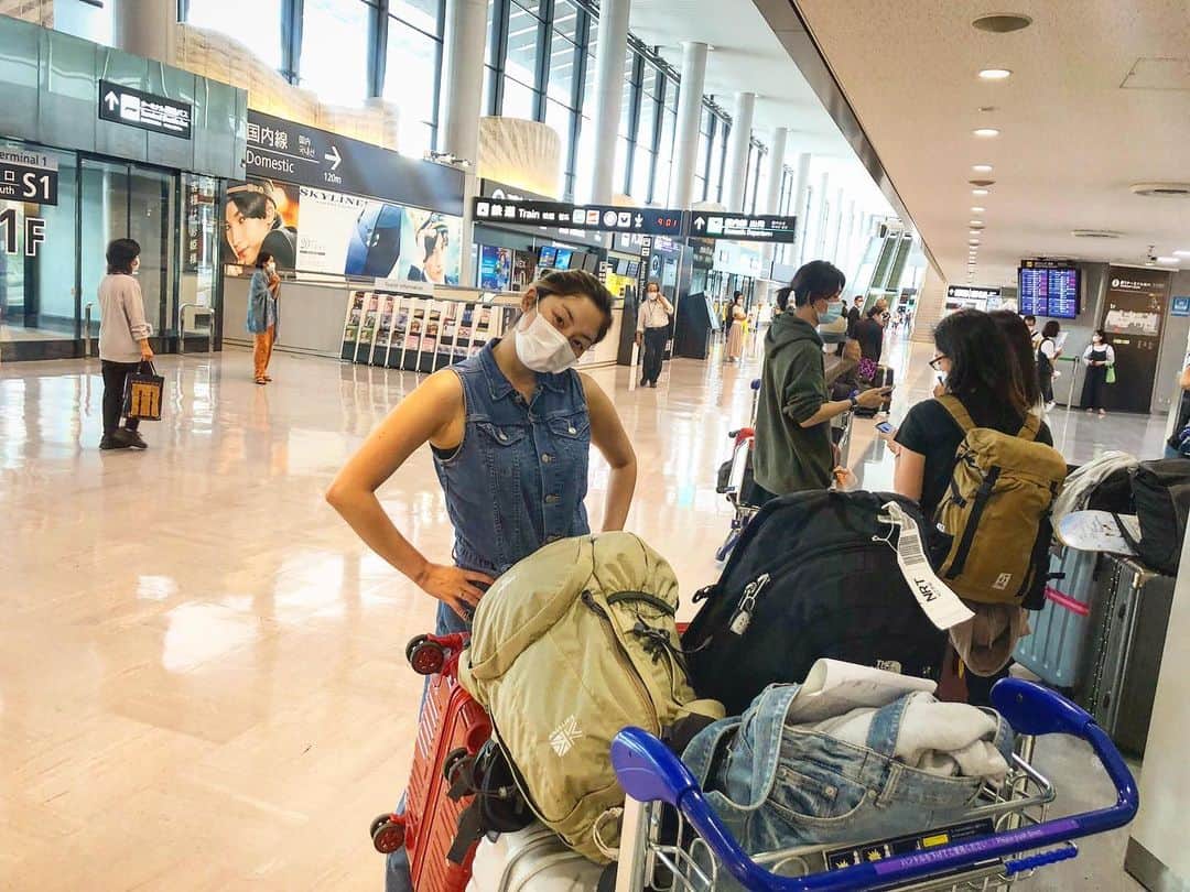のインスタグラム：「無事、帰国しました🇯🇵」