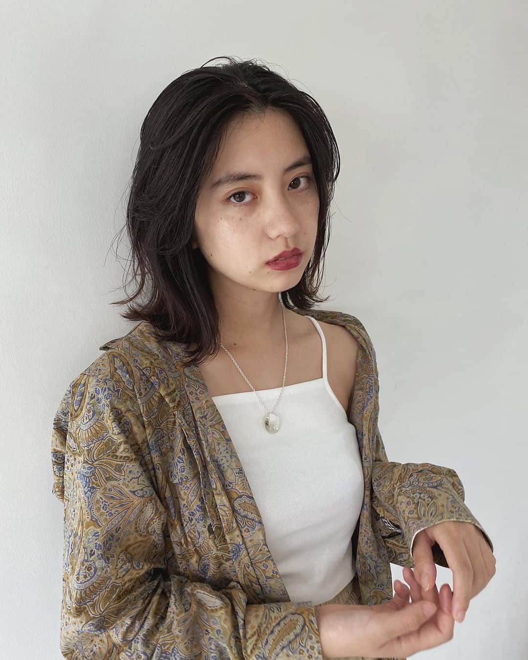 野口和弘のインスタグラム：「ナナちゃんメンテナンス。 . 今日はカットとストレート。 . 久々に会ったらめっちゃ髪伸びてた。 . 虹プロトークおもろかった。 . hair @cieca.noguchi  . #cieca. #ciecanoguchi」