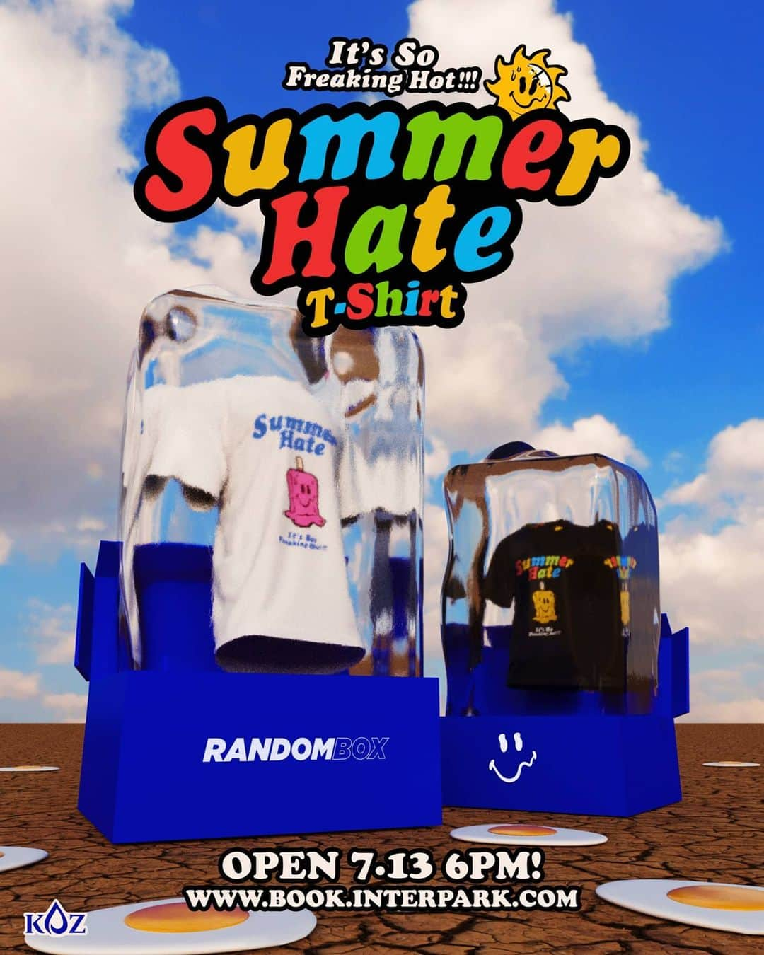 ジコのインスタグラム：「Summer Hate T-Shirt COMING SOON🔥🍦😛  #썸머헤이트티 #SummerHatetshirt #뜨거운요청에힘입어출시결정 #7월13일」