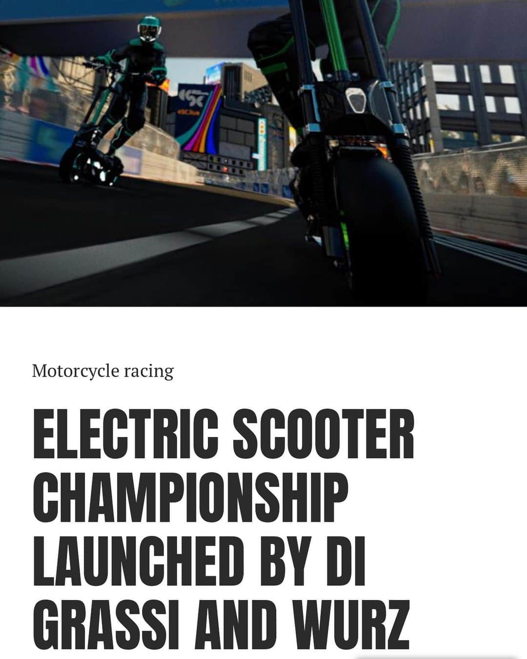 ルーカス・ディ・グラッシさんのインスタグラム写真 - (ルーカス・ディ・グラッシInstagram)「We have made noise around the world with our quiet electric revolution 🌎 #timetoESCape @esc.live - eScooter World Championship - #eSkootr」7月10日 18時38分 - lucasdigrassi