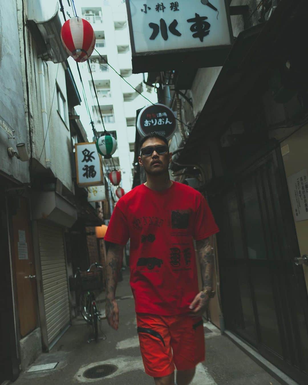 田代新のインスタグラム：「🏮🏮🏮 styling by @shintarokurokawa」