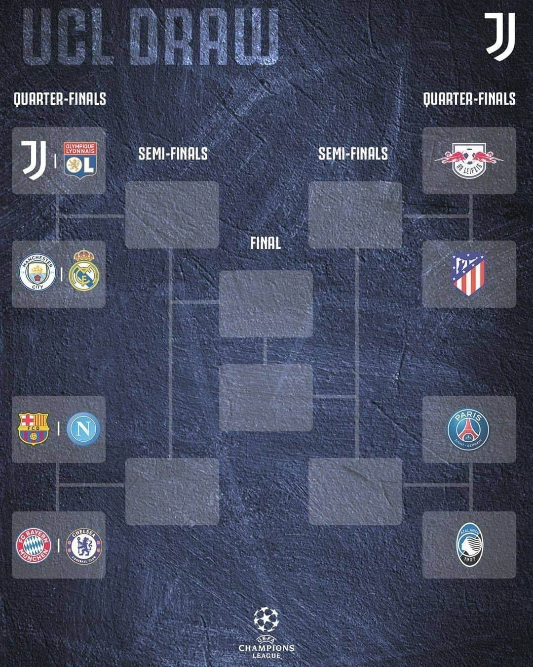 ユヴェントスFCさんのインスタグラム写真 - (ユヴェントスFCInstagram)「OFFICIAL ⭐ The results of today's #UCL draw in full, but first we ONLY think about @ol!  #JuveUCL #UCLDraw #FinoAllaFine #ForzaJuve」7月10日 19時47分 - juventus