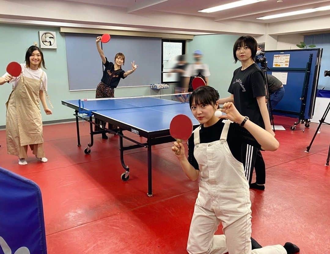 中山莉子さんのインスタグラム写真 - (中山莉子Instagram)「→﻿ 撮影以降、また卓球やりたくなって﻿ 彩花ちゃんと歌穂ちゃんと卓球やりに行きました🏓﻿ （付き合ってもらった！ありがとう！笑）﻿ ﻿ その日、集中力なくてたくさん負けました😂笑﻿ ﻿ #卓球#エビ中の動画とか」7月10日 20時12分 - nakayama_riko_official