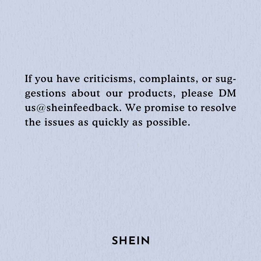 SHEINさんのインスタグラム写真 - (SHEINInstagram)「To everyone we’ve offended, we’re really sorry...」7月10日 20時53分 - sheinofficial