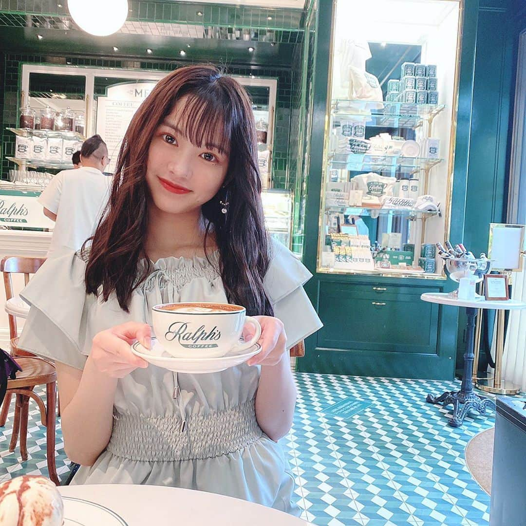 上水口姫香さんのインスタグラム写真 - (上水口姫香Instagram)「☕️」7月10日 21時00分 - hime___k