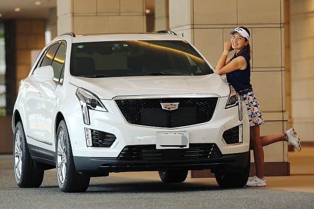 藤田光里さんのインスタグラム写真 - (藤田光里Instagram)「. Cadillacと私。 . . #Cadillac #光岡自動車 #xt5 #藤田光里」7月10日 21時20分 - hikari.fujita_official