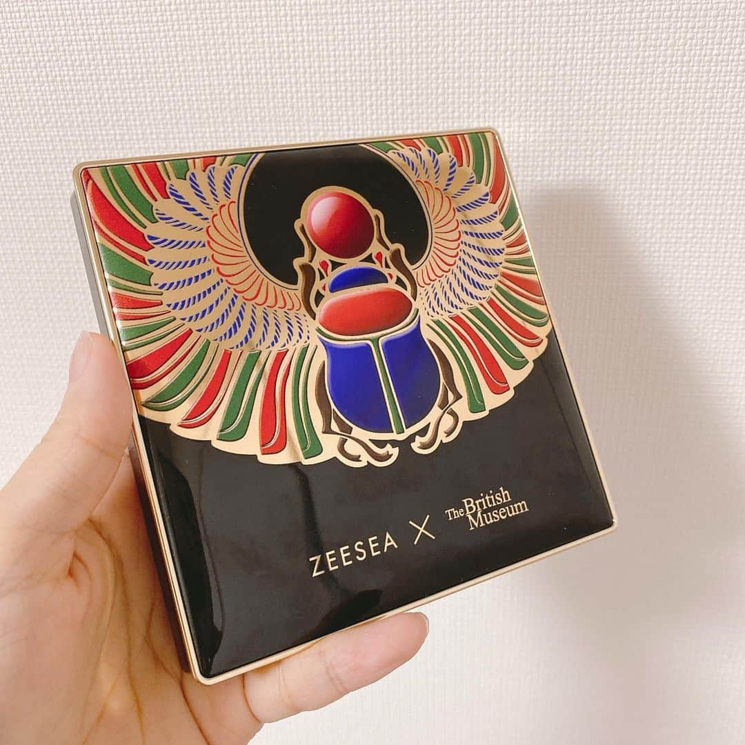 古川未鈴のインスタグラム：「最近のお気に入り  ZEESEA スカラベ  #ZEESEA #makeup」