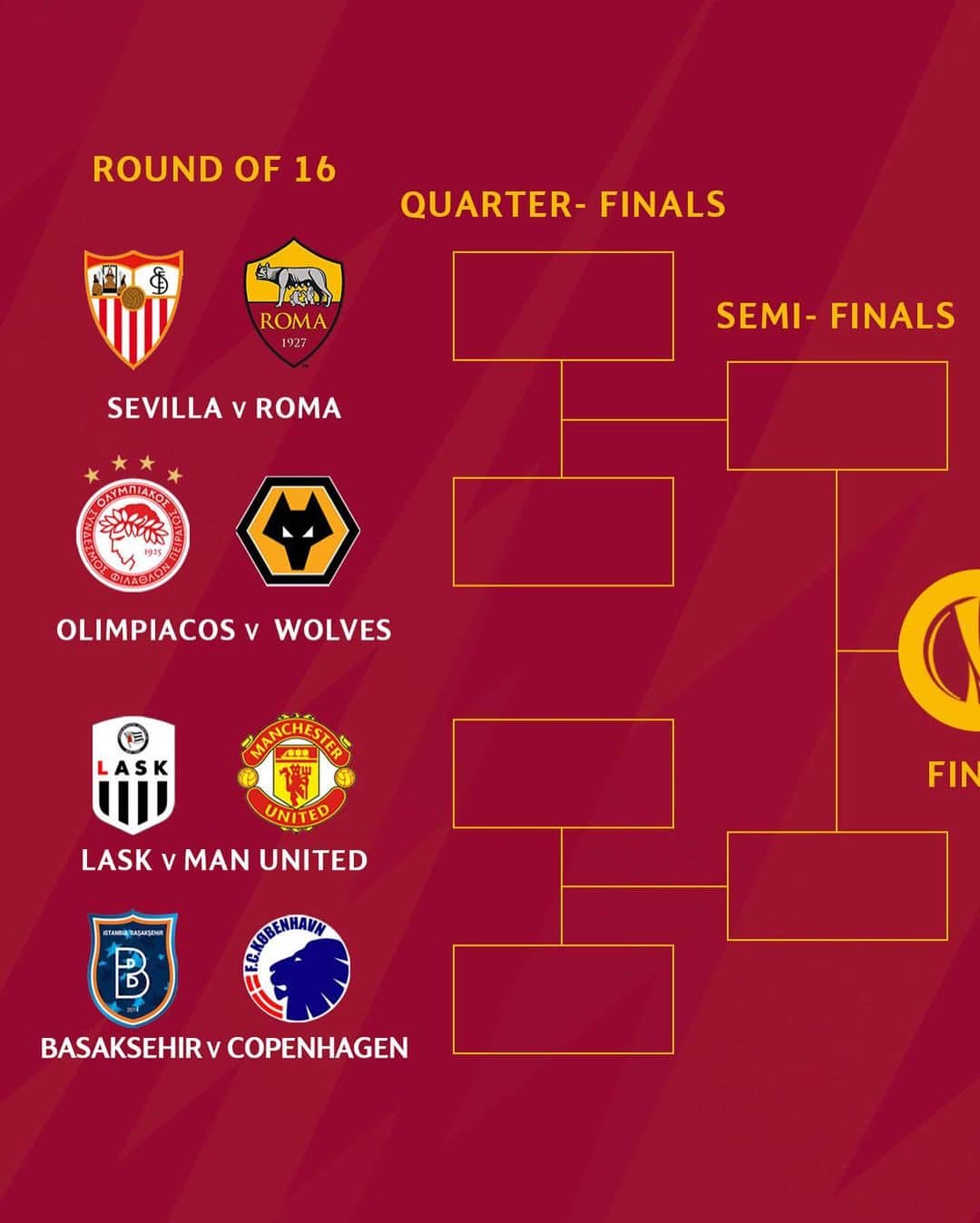 ASローマさんのインスタグラム写真 - (ASローマInstagram)「The #UELDraw results are in ⚡️ What are your thoughts? 🤔⁣ ⁣ #ASRoma #UEL @europaleague」7月10日 21時52分 - officialasroma