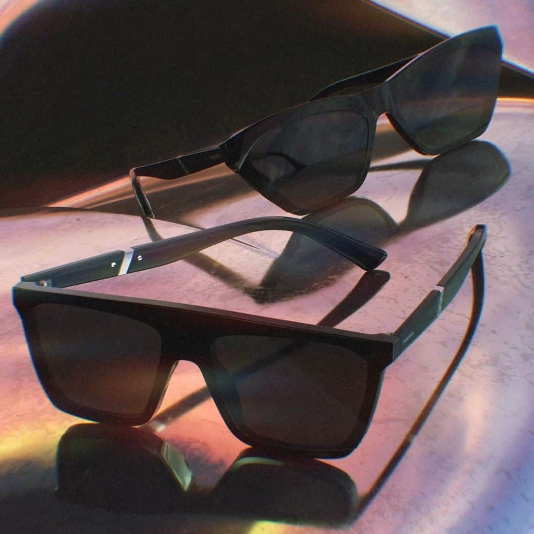 ディーゼルのインスタグラム：「Edgy, bold, contemporary. Feeling called upon? We are talking about our new Eyewear collection. #dieseleyewear」