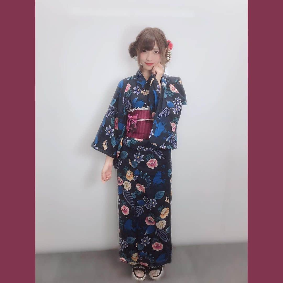 望月みゆさんのインスタグラム写真 - (望月みゆInstagram)「和装好き👘着付けの資格持ってるけど勉強し直したいなぁ ヘアもセルフです🎀  #ふしぎの国のアリス #ディズニー浴衣 #ディズニーストア #望月みゆ  #みゆちぃ　#miyuchy #バンもん　#banmon #japanesegirl  #japaneseidol #浴衣 #浴衣ヘアアレンジ  #浴衣女子」7月10日 22時56分 - myc416