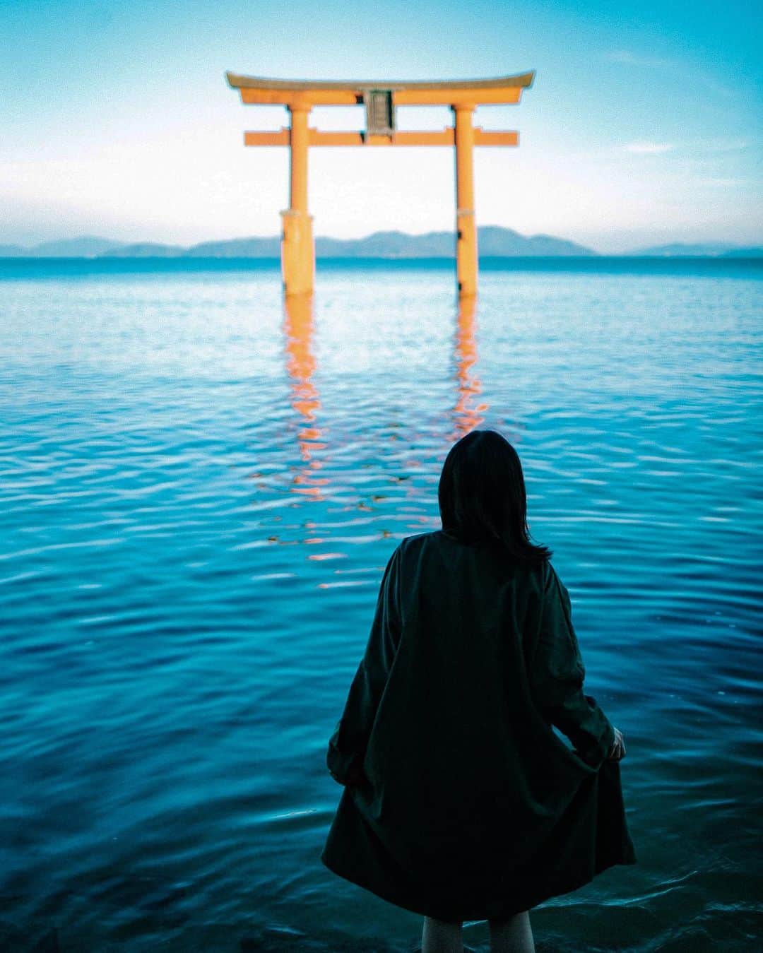 hiderin777のインスタグラム：「. . . . . 無限に連なる波紋⛩ . . . . . .」