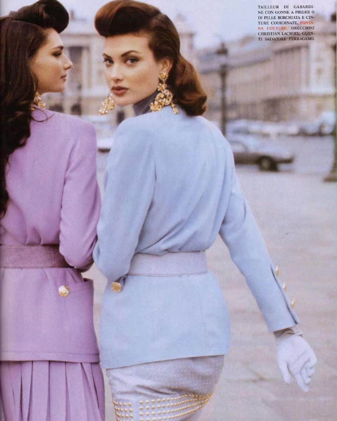 Abby Chenのインスタグラム：「VOGUE 1992」