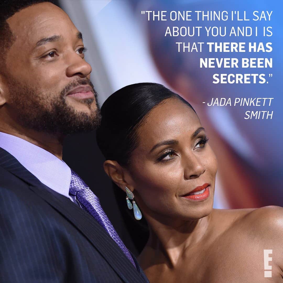E! Onlineさんのインスタグラム写真 - (E! OnlineInstagram)「The Smiths brought everything to the Red Table when it came to discussing their past separation. Link in bio for their extremely candid interview in which Jada also admits to a former relationship with August Alsina. (📷: Getty)」7月11日 10時04分 - enews