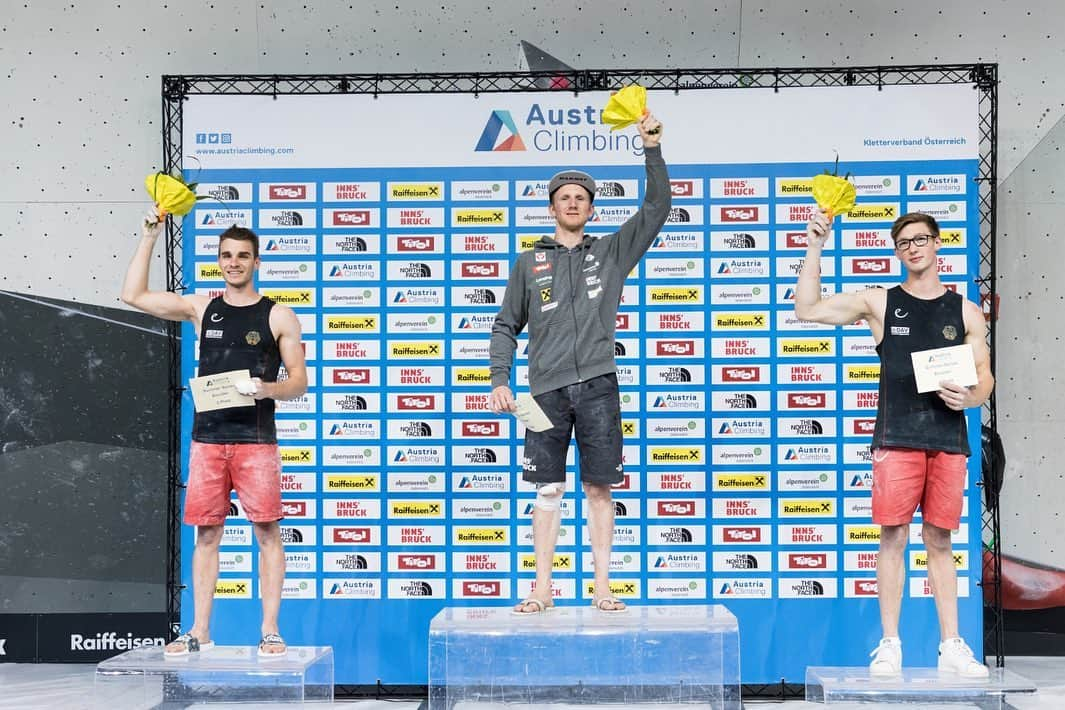 ヤコブ・シューベルトさんのインスタグラム写真 - (ヤコブ・シューベルトInstagram)「Had a few great days of competition climbing! I was able to win the first bouldering event of the Austrian Summer Series after a good fight with @philipp_climb 🥈and @chrisschweiger 🥉 Felt strong on everything physical but struggled on technical boulders again, definitely still many things to inprove on! Speed went really great as well today, did my personal best with 6.82 🥳 Next week will be the next event already 💪 • Photos by KVÖ/ @ansichtssache.photography • #climbingcompetition #bouldering #myinnsbruck #climbing #athlete @mammut_swiss1862 @raiffeisen @innsbrucktourism @lasportivagram @heeressportzentrum @sporthilfe.at @thecrag_worldwide @gloryfy」7月11日 3時25分 - jakob.schubert