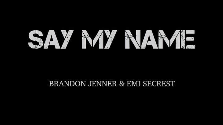 ブランドン・ジェンナーのインスタグラム：「Say my name with @emisecrest is out on all platforms today. Writing, recording and releasing this song has lead me to so much growth. The many conversations that I’ve had in recent weeks centered around race have been eye opening to me in many ways. For that, I am eternally grateful. Thank you to everyone who shared their support, encouragement and loving guidance throughout this process. #saymyname #irunwithmaud 🖤 🙏🏼」