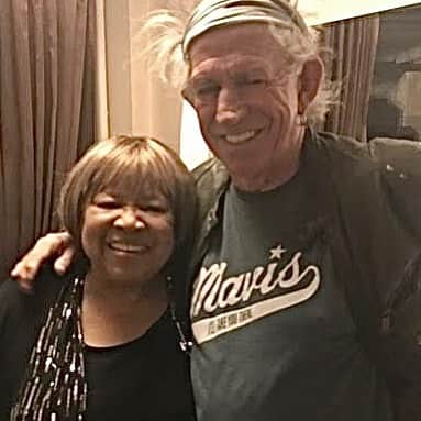 キース・リチャーズさんのインスタグラム写真 - (キース・リチャーズInstagram)「Happy Birthday, Mavis  Love, Keith  @mavisstaples」7月11日 4時40分 - officialkeef