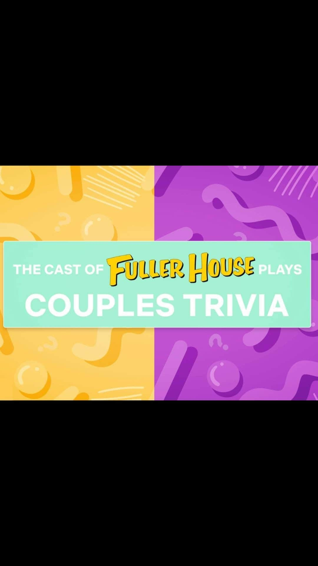 フラーハウスのインスタグラム：「Holy chalupas, the Fuller House cast are facing off in trivia! Which couple are you rooting for? 📣  @netflixfamily  If you're able to donate, the cast is playing in support of these worthy charities: @salvationarmyus, @makeawishamerica, @naacp_ldf, @werethepeopleorg and @projectangelfood.」