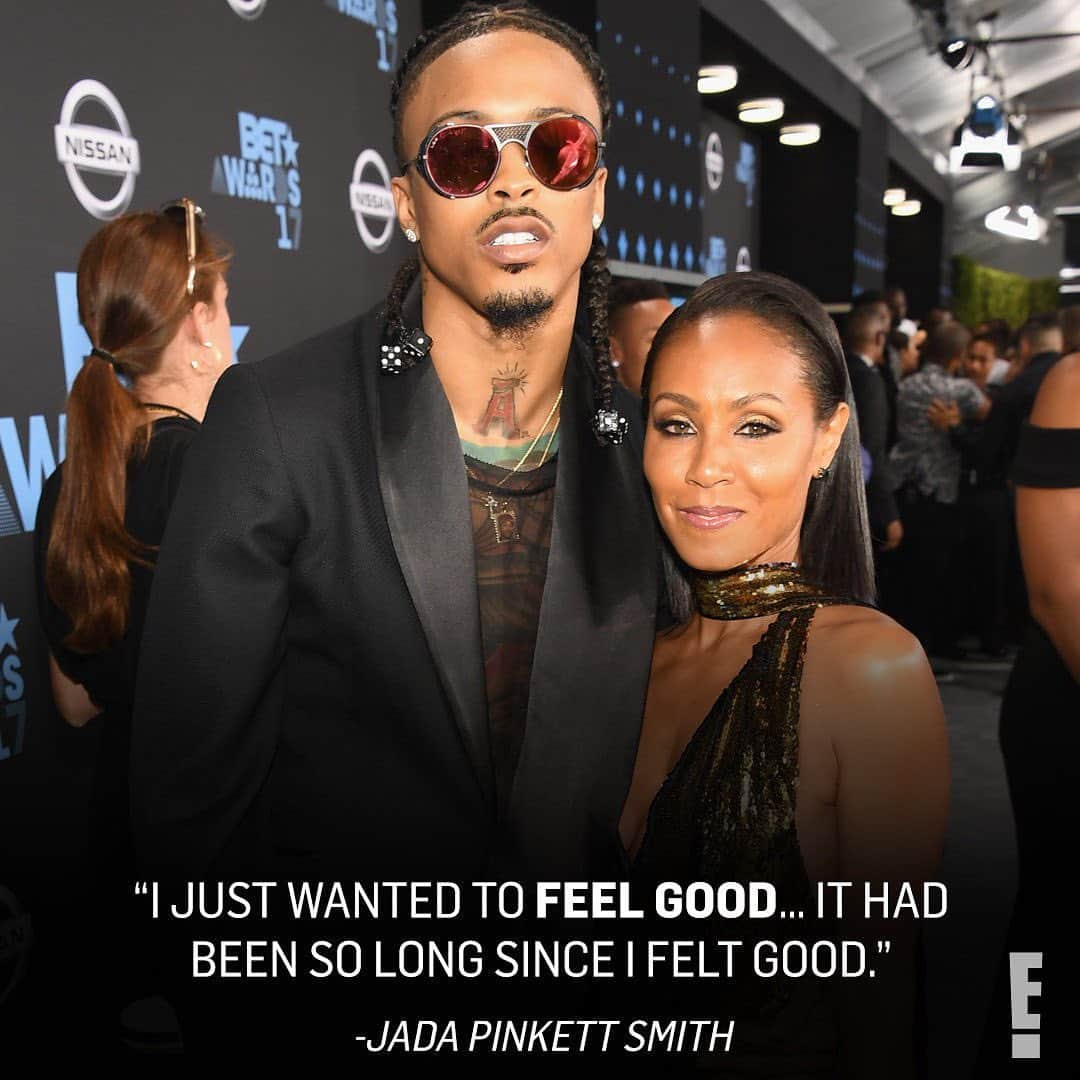 E! Onlineさんのインスタグラム写真 - (E! OnlineInstagram)「On an episode of #RedTableTalk, Jada Pinkett Smith admitted to a past relationship with August Alsina. Link in bio for how Jada views her relationship with August during the time of her and Will's separation. (📷:Getty Images)」7月11日 5時40分 - enews