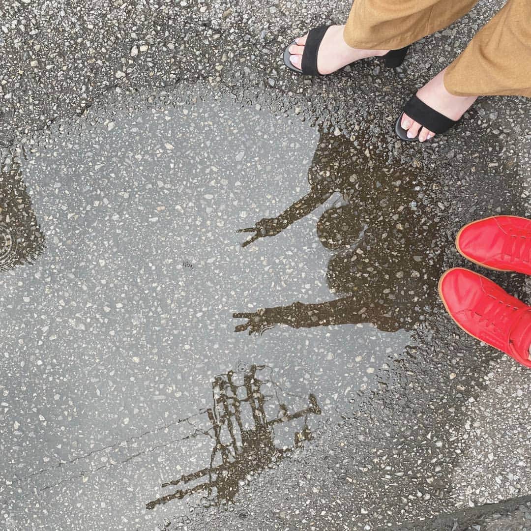 西原愛香さんのインスタグラム写真 - (西原愛香Instagram)「𝐏𝐮𝐝𝐝𝐥𝐞📸  #rain#影 #映え」7月11日 8時10分 - aika.1203
