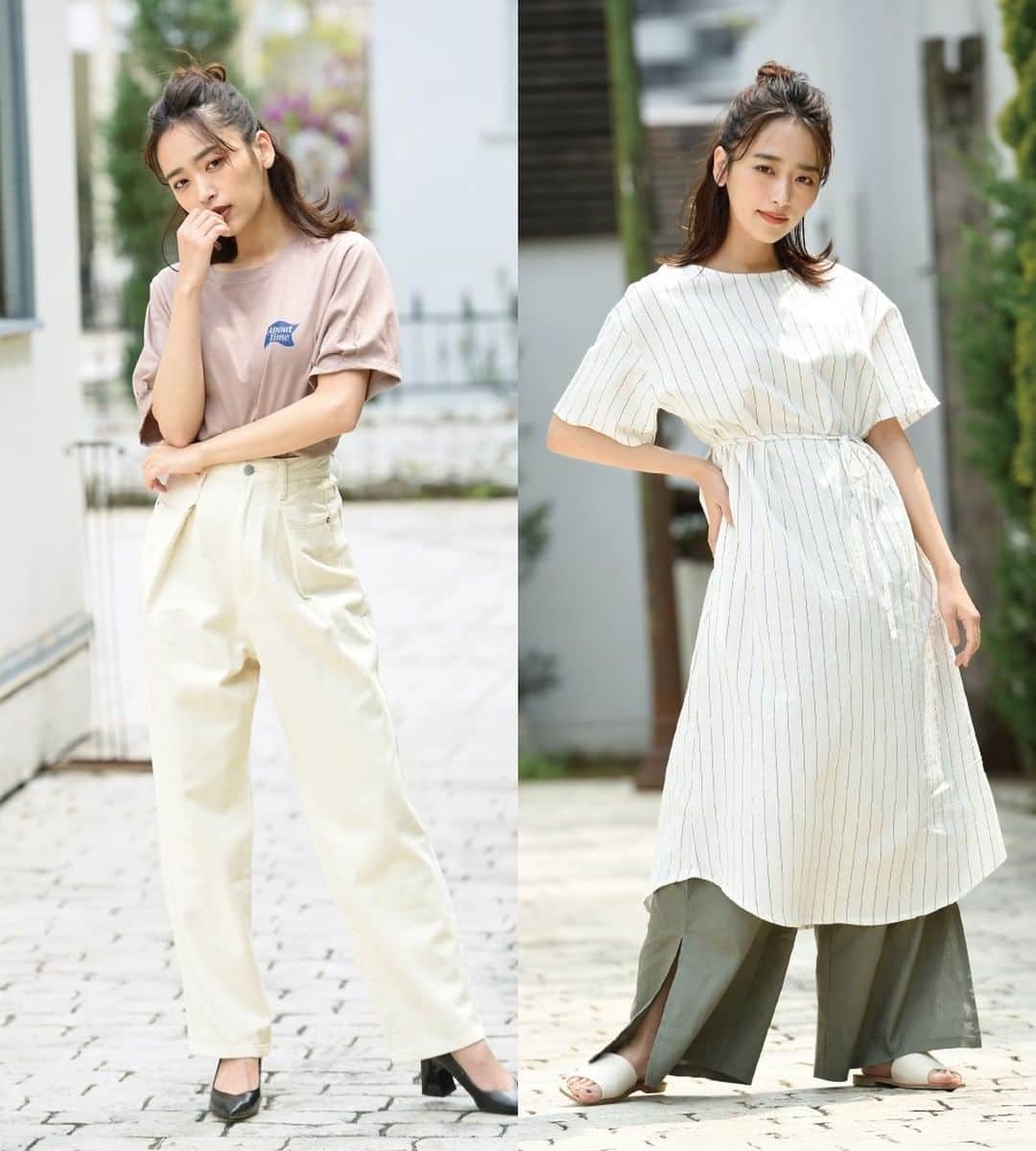 しまむらさんのインスタグラム写真 しまむらinstagram 人気モデル近藤千尋が着る 夏の決めスタイル ハイウエストワンピースでスタイルアップ くすみカラーのtシャツもチェック レディース ワンピース各種 価格 本体1 790円 税 品番 523 0779 中