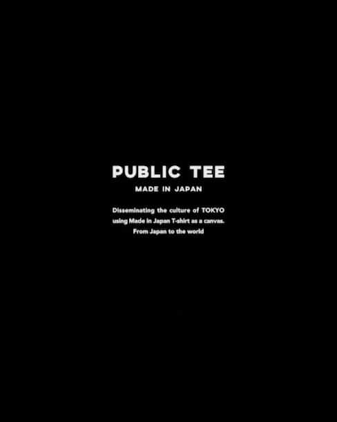 谷正人のインスタグラム：「PUBLIC TEE第2弾スタート！ #publictee #publictokyo」