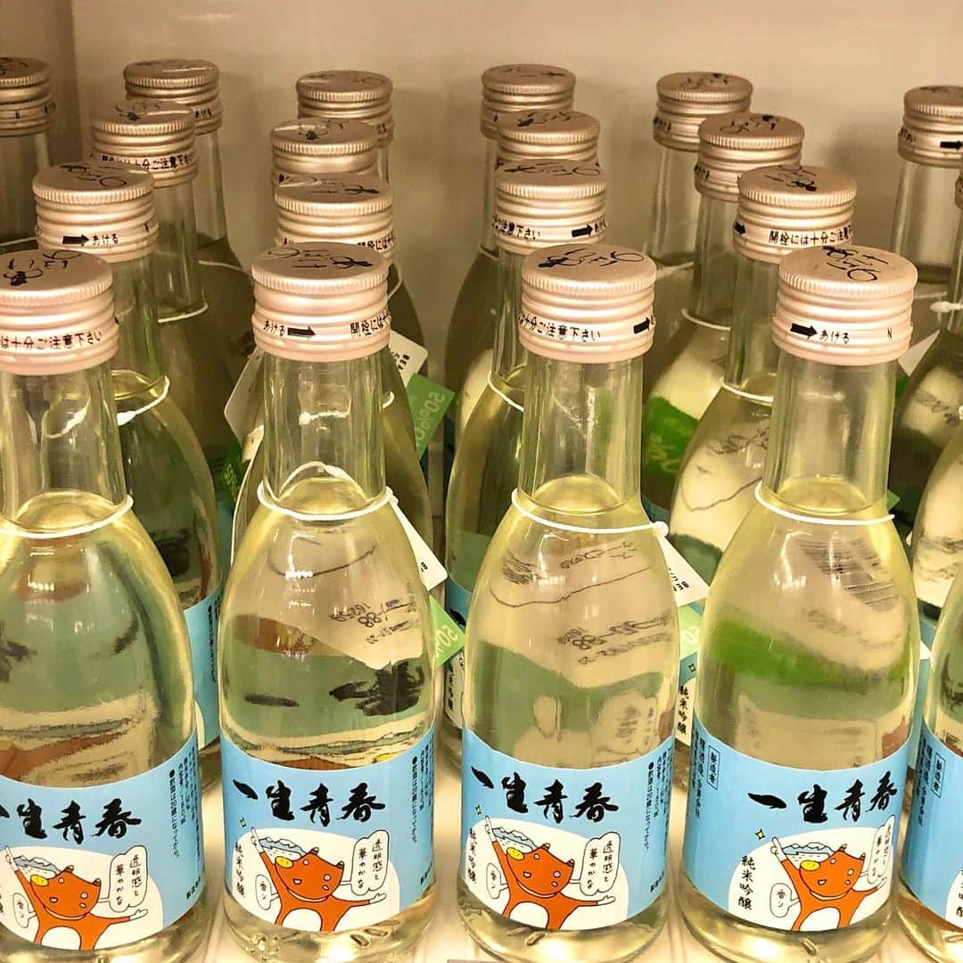BEAMS JAPANさんのインスタグラム写真 - (BEAMS JAPANInstagram)「＜BEAMS JAPAN＞﻿ ﻿ 現在、ビームスジャパンで取り扱っている食品の一部をご紹介します。﻿ ﻿ 自粛続きでお酒が飲めないならお家で飲めばいいじゃない！ということで、今回ご紹介させて頂くのは福島・曙酒造の「一生青春」、純米吟醸の日本酒です。﻿ ﻿ 福島県産のお米「夢の香」で仕込みんだ甘さ、香り、華やかさ溢れるお酒に仕上がっています。﻿ 丁寧で繊細な仕事から生まれる透明感と、地域風土を感じられるようなお酒そのものです。﻿ ﻿ サイズは小さめで、寄藤文平さんデザインの﻿ パッケージがとっても可愛い！﻿ 何本でも飲めちゃいます…﻿ ﻿ BEAMS JAPAN 1F﻿ ☎︎ 03-5368-7314﻿ #beams ﻿ #beamsjapan ﻿ #beamsjapan1st ﻿ #ビームスジャパン﻿ #新宿 #新宿三丁目﻿ #日本製﻿ #madeinjapan﻿ #曙酒造 #一生青春﻿ #福島 #日本酒 #純米吟醸」7月11日 14時02分 - beams_japan