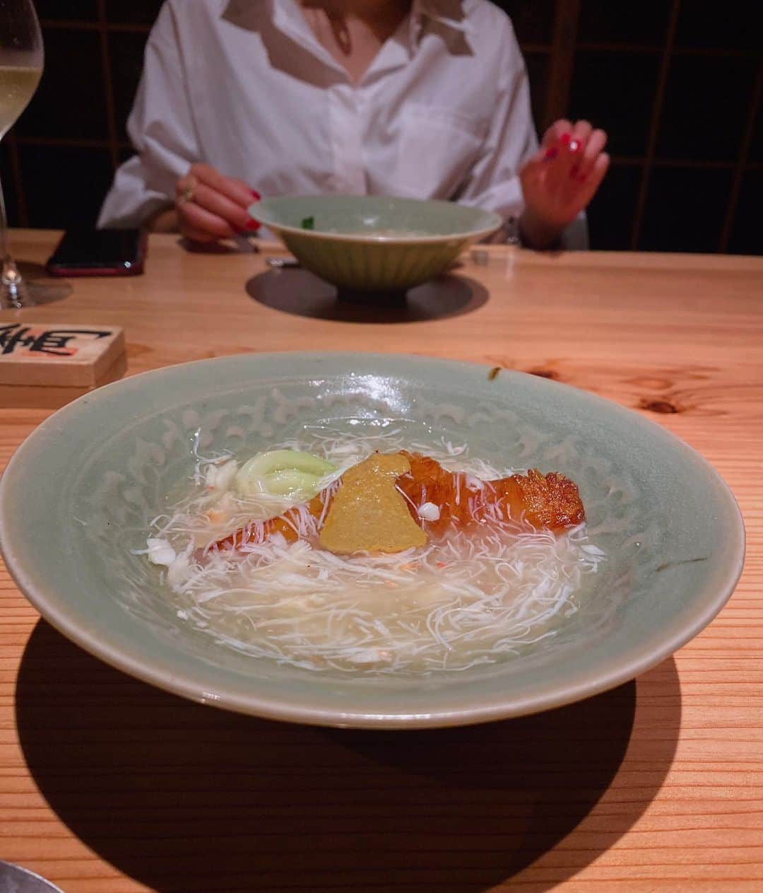 鬼辻麻衣さんのインスタグラム写真 - (鬼辻麻衣Instagram)「最高だったなぁ、、🤤🧡 ・  チャーシューとブルーチーズの組み合わせが天才的だった。。！ どのお料理も美味しくて幸せでした🐼❤️ #にしぶち飯店 #京都グルメ」7月11日 20時15分 - kitsumai