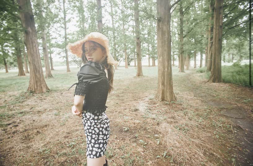 南りほのインスタグラム：「むぎわーらのーぼうしのきーみが👒」
