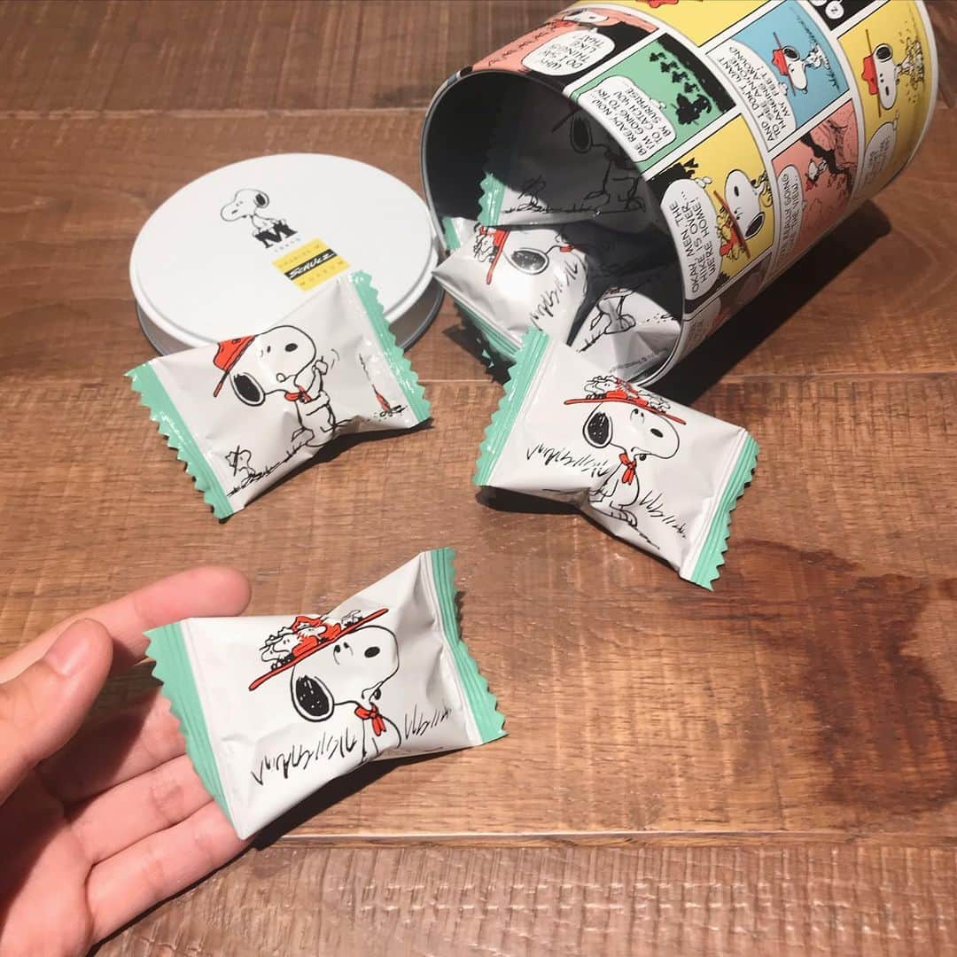 名和風歌さんのインスタグラム写真 - (名和風歌Instagram)「@snoopymuseumtokyo で売ってるクランチチョコ〜〜　缶も中のパッケージも可愛いがすぎる、、、 缶入りのクランチシリーズ、六本木のミュージアム時代のやつ何個か持ってるんだけど新しいデザイン出る度毎回欲しくなっちゃうな、、食べおわったあと何入れようかも迷いどころ☺️ ㅤㅤㅤㅤㅤㅤㅤㅤㅤㅤㅤㅤㅤ ㅤㅤㅤㅤㅤㅤㅤㅤㅤㅤㅤㅤㅤ #ふうかとぴーなっつ #snoopymuseumtokyo #snoopymuseum #peanuts #snoopy #snoopygrams #snoopylover #snoopymania #スヌーピー #スヌーピーミュージアム #スヌーピー好き #スヌーピーグッズ」7月11日 16時17分 - fuuka_nw