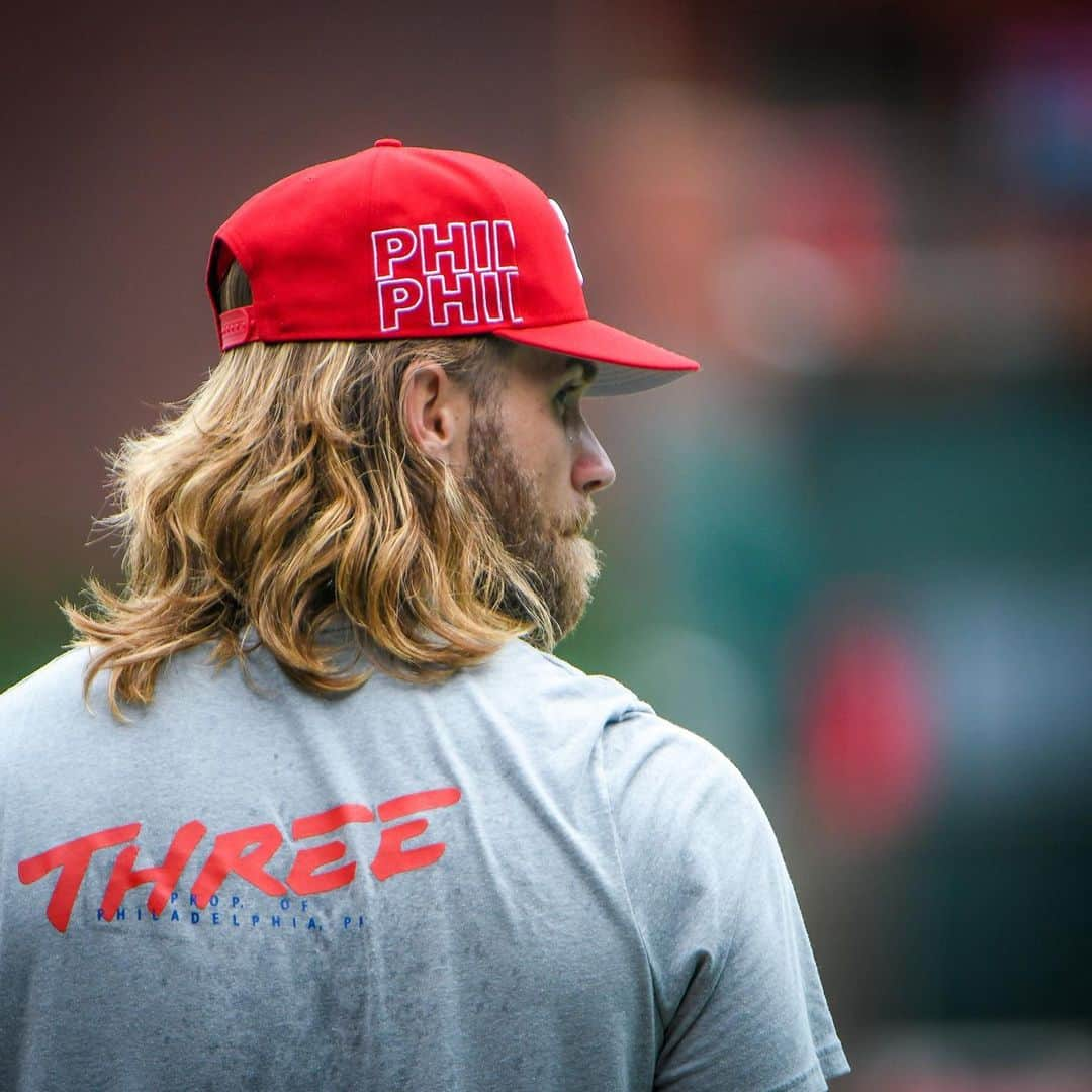 ブライス・ハーパーさんのインスタグラム写真 - (ブライス・ハーパーInstagram)「Property of..Philadelphia!🥊 #three」7月12日 4時33分 - bryceharper3