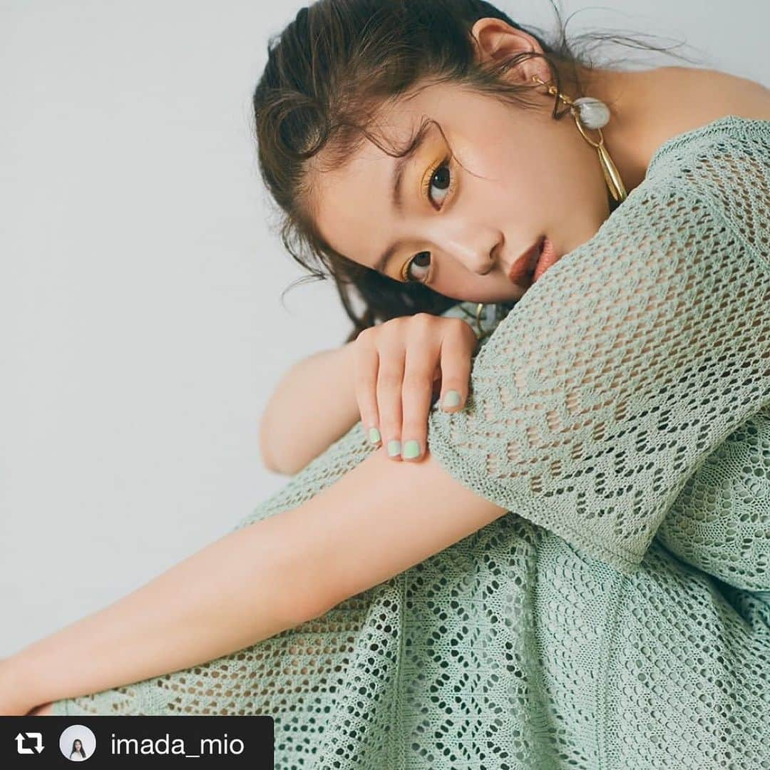 GRLさんのインスタグラム写真 - (GRLInstagram)「#repost @imada_mio via @PhotoAroundApp  @grl_official  🌸🌻🌱 #GRL ・・・ #今田美桜 #グレイル」7月11日 21時31分 - grl_official