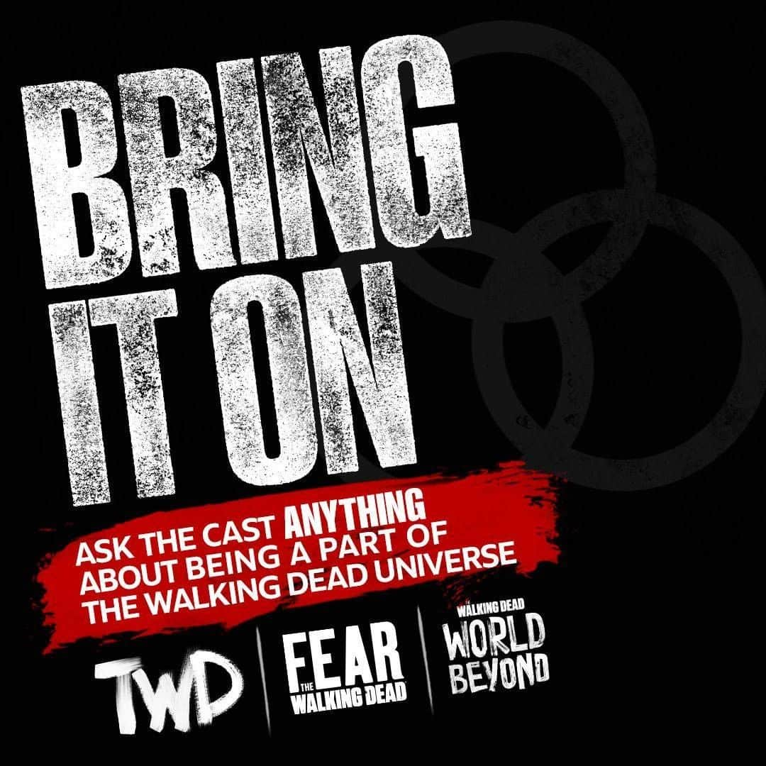 The Walking Deadさんのインスタグラム写真 - (The Walking DeadInstagram)「We love our #TWDFamily! We want you all to be a part of a special Q&A featuring cast from #TWD, #FearTWD and #TWDWorldBeyond. Send us your question and it may be featured.」7月11日 23時14分 - amcthewalkingdead