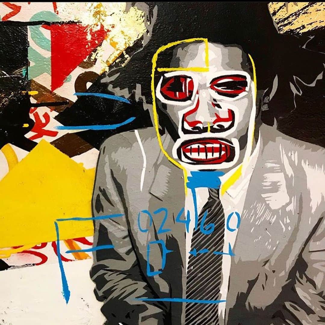 Art Collective Magazineさんのインスタグラム写真 - (Art Collective MagazineInstagram)「@aakabo painted this #basquiat tribute to honor one of his biggest inspirations 💥 Great work man! Give him a follow for tons of different styles and mediums 👏 #artnerdsupport #artnerd #artcollective」7月12日 5時34分 - art_collective