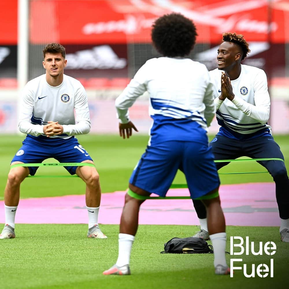 チェルシーFCさんのインスタグラム写真 - (チェルシーFCInstagram)「LET’S GO! 💪 #SHUCHE #CFC #Chelsea @bluefuelofficial」7月12日 1時07分 - chelseafc