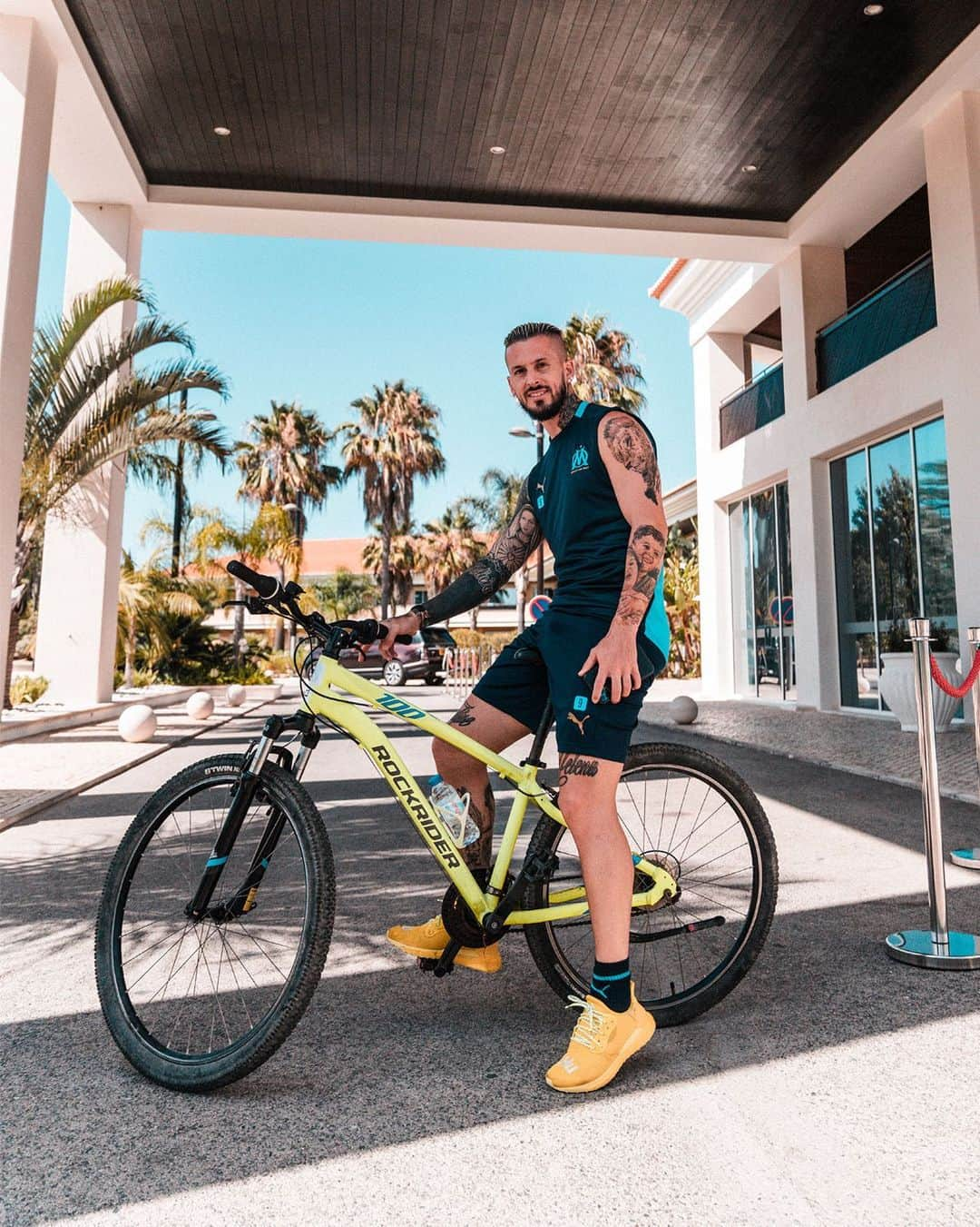 オリンピック・マルセイユさんのインスタグラム写真 - (オリンピック・マルセイユInstagram)「Quel flow @pipabenedetto 🥵🔥  First half of the preseason done 😎🌴」7月12日 1時10分 - olympiquedemarseille