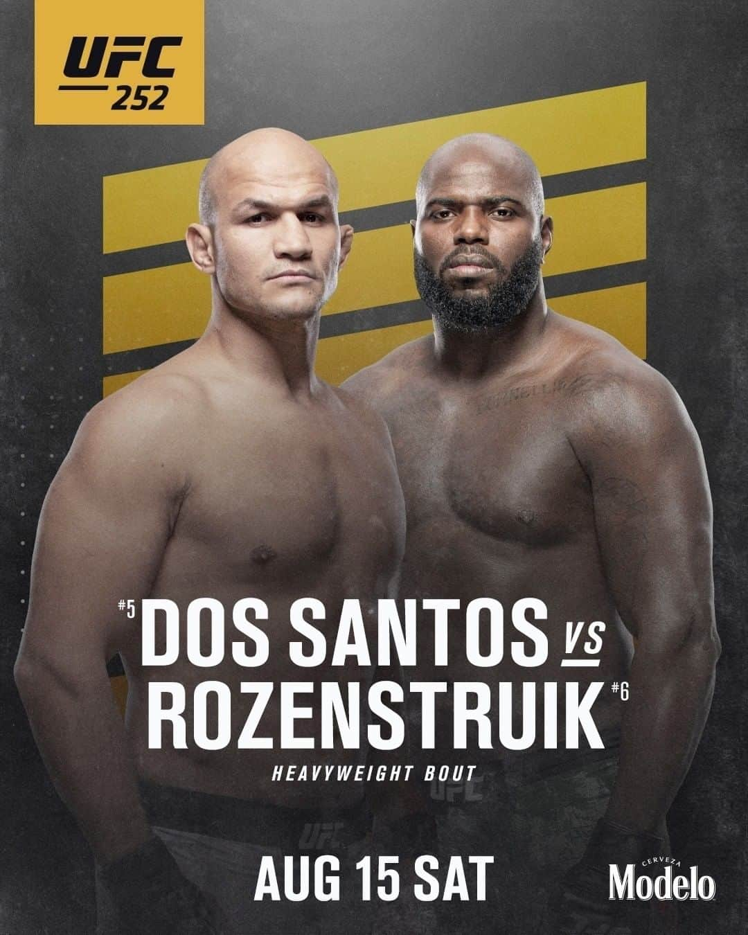 UFCさんのインスタグラム写真 - (UFCInstagram)「STACKED! 🍿 Check out the main card of #UFC252.」7月12日 13時36分 - ufc