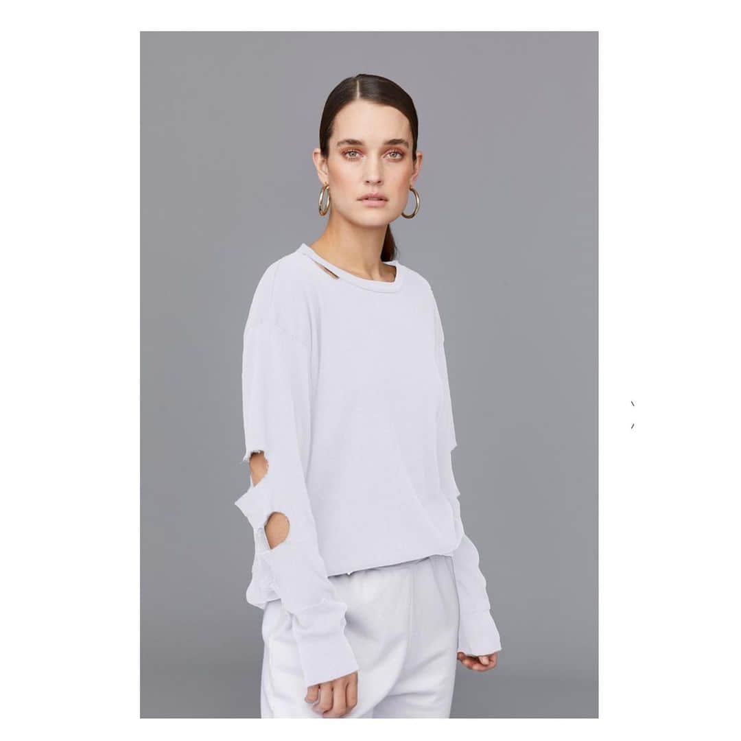 ケイト・ハリソンのインスタグラム：「New @lnaclothing 🤍」