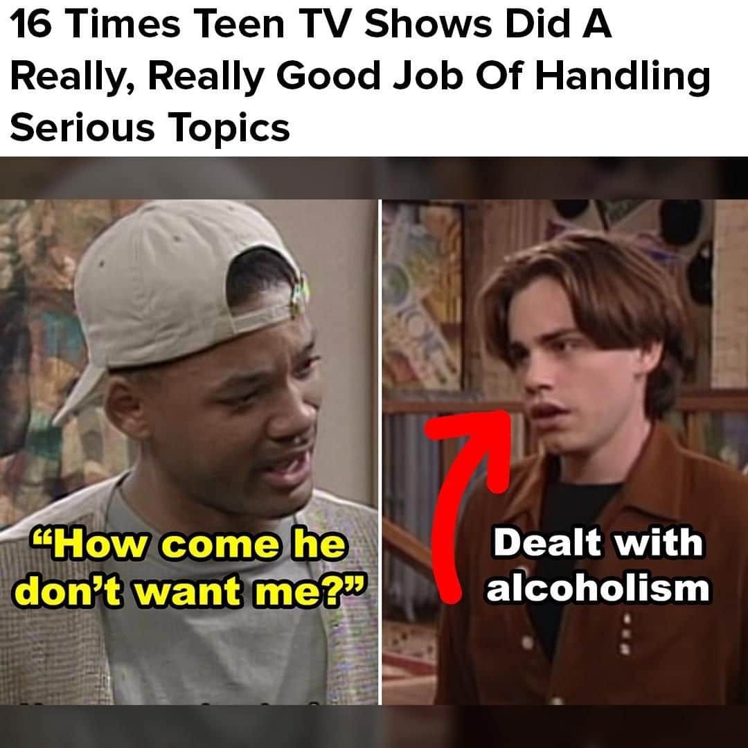 BuzzFeedさんのインスタグラム写真 - (BuzzFeedInstagram)「We asked the BuzzFeed Community to tell us about the most unexpectedly dark moments in teen TV shows. See more times they handled those serious issues really well in the link in bio.」7月12日 7時00分 - buzzfeed