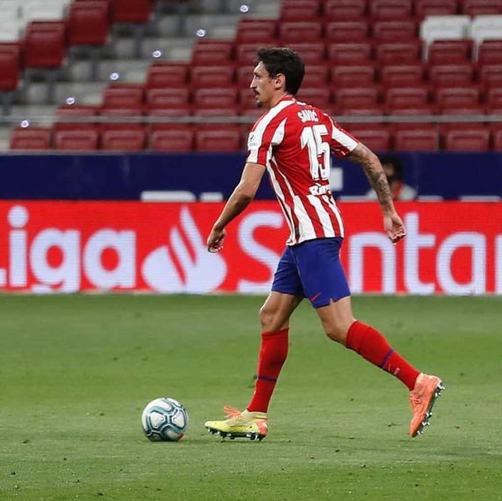 ステファン・サヴィッチのインスタグラム：「Objective completed! @championsleague @atleticodemadrid #aupaatleti #laliga」
