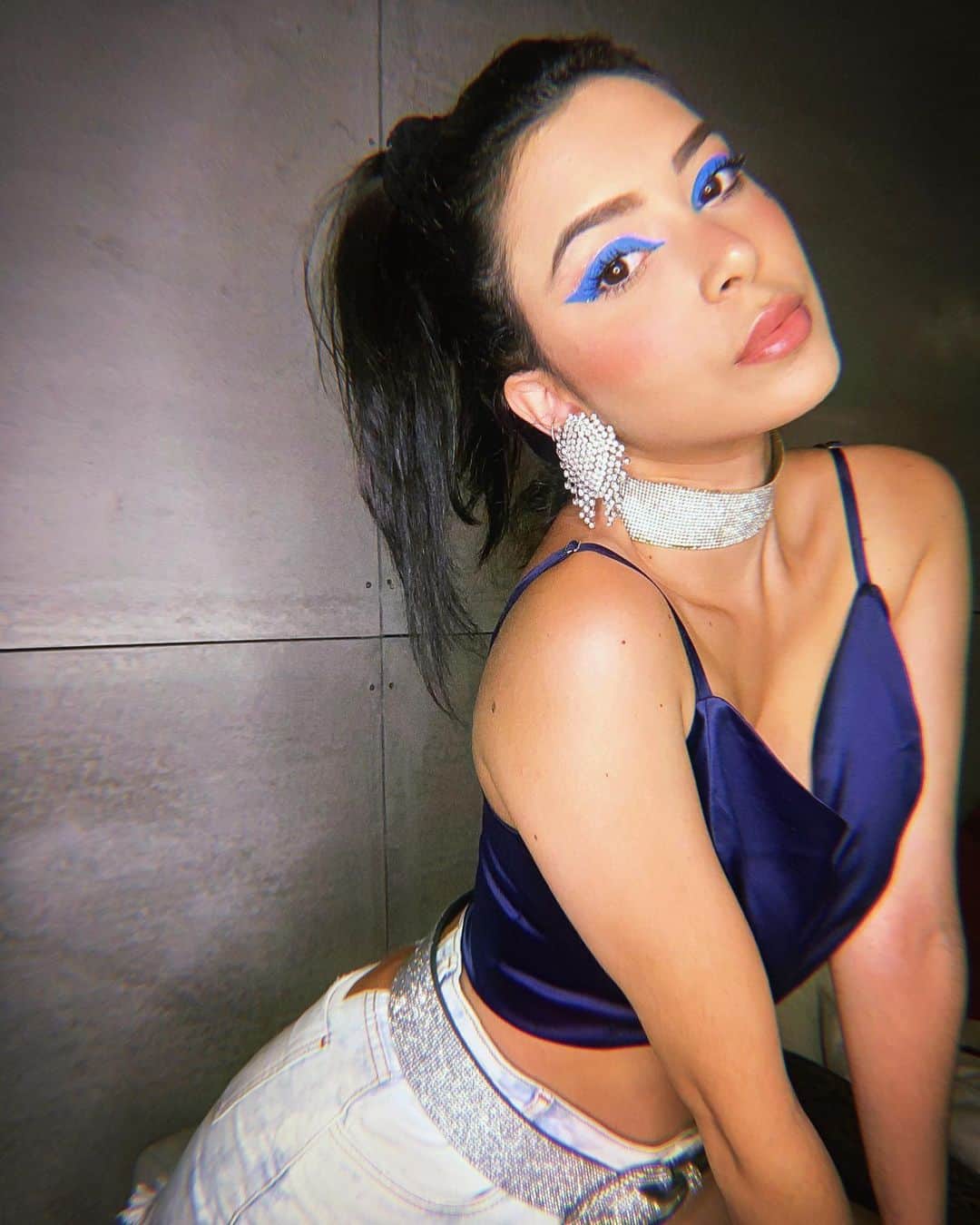 Gabriela Salesのインスタグラム：「Ela dá os close dela 💙💙💙」