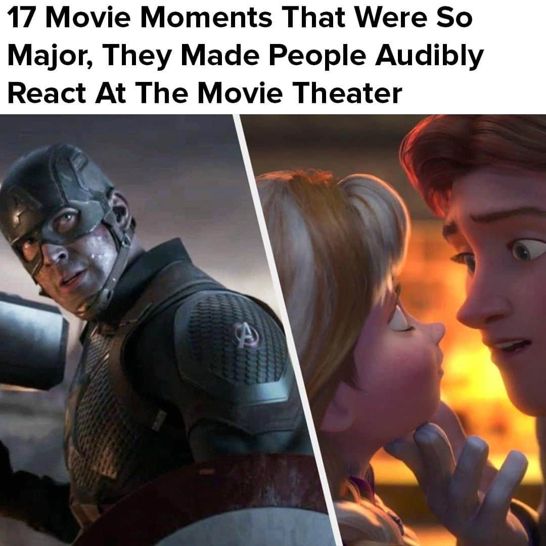 BuzzFeedさんのインスタグラム写真 - (BuzzFeedInstagram)「If your theatre didn't explode when Cap picked up the hammer... you missed out. See more movie moments that were incredible to experience in theaters in the link in bio.」7月12日 10時00分 - buzzfeed