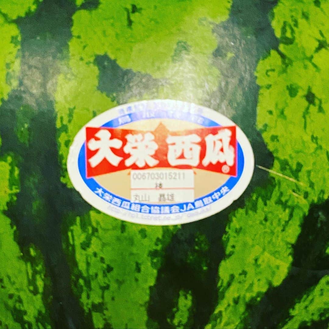 永田琴のインスタグラム：「スイカ🍉！」