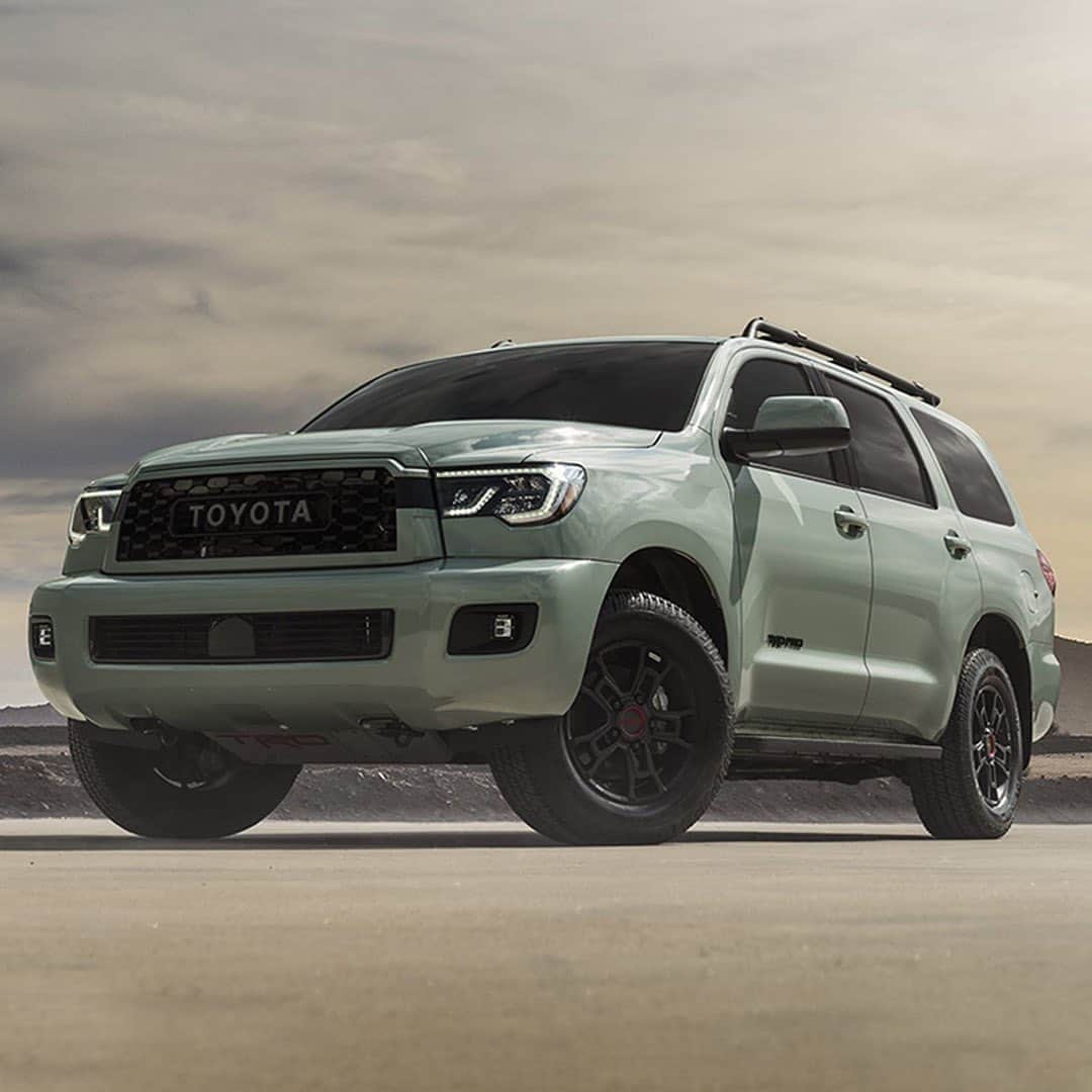 HYPEBEASTさんのインスタグラム写真 - (HYPEBEASTInstagram)「@hypebeastcarclub: @toyota has unveiled its "Lunar Rock" TRD Pro exclusive color option. This new color makes its way onto the 4Runner, Tacoma, Tundra, and Sequoia. Of the four vehicles, it’s the 4Runner that receives a nice little performance upgrade in the form of LED headlights, @nittotire Terra Grappler off-road tires, 2.5-inch @fox Internal Bypass Shocks, TRD-tuned coil springs and will once again be powered by a 4.0-liter V6 that puts out 270 horsepower. Check the link in bio for the full story.⁠⠀ Photo: Toyota」7月12日 10時15分 - hypebeast