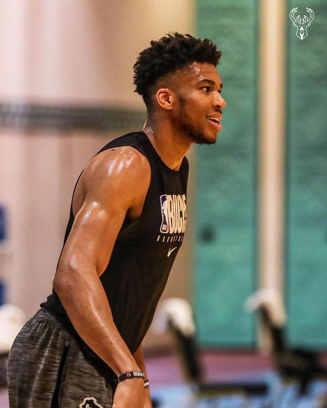 NBAさんのインスタグラム写真 - (NBAInstagram)「🏹 @wessywes23 gets shots up following the @bucks first practice in Orlando! #WholeNewGame」7月12日 11時47分 - nba